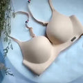 Ice Silk Bra For Women Sexy Seamless Bralettle Gather Push Up Lingerie Wireless One Piece AB Cup Adjust Straps Candy Color Bras
