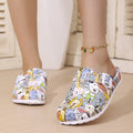 Women's Fashion Covered-Toe Shoes Cute Cartoon Animal Patterns Thickened Soft Sole for Slip Resistance and Wear Resistance Light