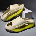 Coconut Slippers Women Wear Sandals Couple Thick Bottom Eva Step on Shit Feeling Home Home Large Size Slippers Shoes