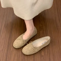 Fashion Butterfly-Knot Shallow Ladies Flat With Shoes Ballet Flats Female New In Autumn Spring Round Toe Women Slip On Shoes