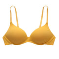 Simple Adjustable Push Up Bra Anti-sagging Shockproof Wireless Deep V Bra Lingerie Seamless Underwear Party