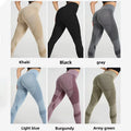 Sports Pants With Sexy Lines Lifting Buttocks Sports Tight Pants Women's High Waisted Elastic Fitness Pants Running Yoga Pants