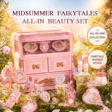 Flower Know Midsummer Night Carved Dressing Table Allin Makeup Gift Set
