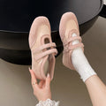 Flats Women's Sports Shoes Fashion Sneakers Casual Shallow Loafers Shoes 2025 Summer Walking Ballet Trend Zapatillas De Mujer