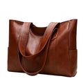 Tote Bag Beg Tangan Wanita Tote Bag Leather Handbag Besar Shoulder Bag Women Handbag Large Capacity Tote Single Shoulder Handbag