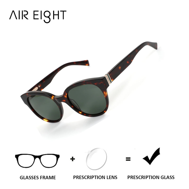 Women Sunglasses Progressive AIREIGHT Butterfly Acetate Prescription Sunglasses For Women Polarized UV400 Myopia Optical Sun Glasses Progressive Shades