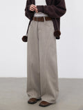 Women High Waist Jeans Pants Loose CHIC VEN New Women Jeans Solid Loose Casual Retro High Waist Wide Legs Denim Pants Plush Female Trousers Spring Autumn 2026