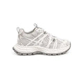 Women Chunky Sneakers Hiking Grey Navy Chunky Hiking Sneakers For Women Breathable Mesh And Synthetic Upper Lace Up Design Round Toe Non Slip Thick Sole Casu