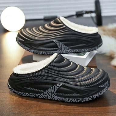 Women Boots Autumn Men's Winter Slippers Outdoor Cotton Boots Indoor Fur Warm Cloud Slippers Shoes Man Women Anti-slip House Plush Slippers