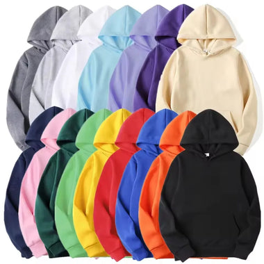 New Fashion Men's Women's Hoodies Spring Autumn Winter Casual Hoodies Sweatshirts Men Women Tops Solid Color Hoodie Sweatshirt
