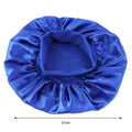 Satin Bonnet for Sleeping New Satin Wide Brim Nightcap Silky Bonnet Hair Wrap for Sleeping Sleep Cap With Elastic Soft Band Styling Cap Hair Wrapping Tool