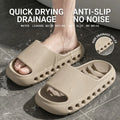 Bathroom Slippers Men Women Quick Drying Shower Shoes Thick Sole EVA Drain Hole Slides Anti-Slip Indoor Soft Platform Sandals