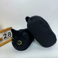 Siamese Cat Snail Cotton Shoes Y2K Alien Plush Slippers Black Full Pack Doll Shoes Warm Performance Home Non Slip Slippers