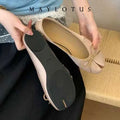 Women Split Toe Pink Satin Flats Fashion Ballet Tabi Shoes Female Slip-on Loafers Ladies Espadrilles Casual Zapatillas Mujer