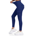 Cargo Leggings with Pockets for Women Tummy Control Butt Lifting Yoga Pants Stretch Workout Sport Leggings Gym Sportswear