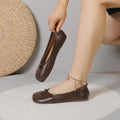 Women's Split-Toe Tabi Flats, Soft Leather Slip-On Ballet Shoes, Comfortable Casual Daily Wear Flat Shoes for Ladies 2026 New