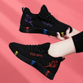 Tenis Feminino 2026 Women's Vulcanize Shoes Air Mesh Light Soft Sneakers Female Flats Platform Lace Up Casual Shoes Basket Femme