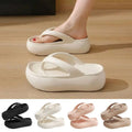 Height-increasing Platform Slippers 5CM EVA Soft Sole Beach Sandals Non-slip Lightweight Women's Flip Flops Everyday Outfits