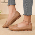 Goreyodoly women loafers breathable casual flats wide fit lightweight slip on comfort soft sole everyday walking shoes