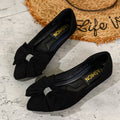 Women Flats Shoes 2026 Summer New Bow Pointed Toe Female Loafers Walking Fashion Sneakers Casual Shallow Breathable