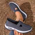 Women Breathable Mesh Flat Mules Lightweight Slip On Walking Shoes Comfort Versatile Daily Outdoor Travel Casual Mother Footwear