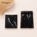 Wholesale 50PCS Disposable Eyebrow Eyelash Brushes Lip Brush Mascara Wand Makeup Applicator Kit Eyelash Extension Tool