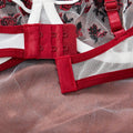 Contrast Lingerie Fancy Lace Set Woman 2 Pieces Women Underwear Embroidery Beautiful Bra And Panty Sets