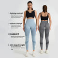 Sports Pants With Sexy Lines Lifting Buttocks Sports Tight Pants Women's High Waisted Elastic Fitness Pants Running Yoga Pants
