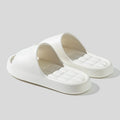 Fashion Women's Slippers Summer Indoor Solid Color Thick Soft Bottom Non-slip Cotton Home Leisure Shoes Couple