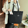 Canvas Bags for Woman Tote Bag, Large Capacity Shoulder Bag for Women Student, Soft Handbag with Zipper Closure Multiple Pockets