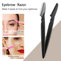 Eyebrow Razor for Women 10/30/40Pcs Eyebrow Razor Facial Razor for Women Multipurpose Exfoliating Dermaplaning Tools with Precision Cover Safety Beauty