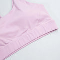 DIAS FIT JOY Women's Breathable Yoga Bra with Removable Padding for Gym And Home Workouts Comfortable Supportive Fitness Bra