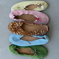 2026 New Women's Leopard Print Bow Flat Shoes Square Toe Nonslip Mary Jane Loafers Women Ballet Fashion Formal Wear Female Shoes