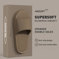 Summer Lovely Solid Color Home Slippers For Women Men Non-slip EVA Bathroom Slides Females Concise Light Sandals Couples Shoes