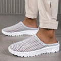 Women Sandals Summer For Lazy Bag-Toe Half Slippers For Women Wearing Summer Mesh Women Walking Sandals Large Size Comfortable Sports Breathable New