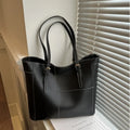 High-quality Leather Large-capacity Commuter Tote Paris New High-level Sense of Fashion Trend Leather Women's Bags Large Bags