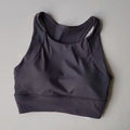 Women One Piece Sports Vest High Stretch Shaping Shockproof Sports Bra Daily Training Yoga Fitness Outer Wear Top