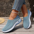 2026 New Women's Easy-Wear Low-Top Walking Sneakers, Breathable Mesh Upper Lightweight Casual Shoes