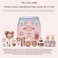 Flower Knows the Sweetie Bear Collection Allin Makeup Kit Gift Box with Eyeshadow Blush Concealer Lipstick & Mirror