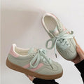 Women's Sneakers Fashion Lace Up Vulcanized Shoes Luxury Tennis Training Shoes for Women Casual Sports Running Shoe Ladies Shoes