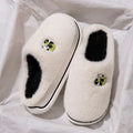 Cotton Slippers for Women Suitable for Home Use Indoor Anti Slip Confinement Shoes Thick Soled Warm for Couples Men Slippers