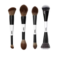 4-in-1 Glow Blush and Mario Brush Set Blush Filter Flush Eye Check Blush Palette Matte Shimmer Long Lasting Women Daily Cosmetic