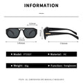 New Vintage Square Sunglasses Women Men Brand Rectangle Sun Glasses Female Oval Eyewear Sunglasses for Male Female Eyeglasses