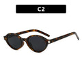 Sunglasses Myopia Customized Oval Rice Nail Simple Retro Fashion Sunglasses Myopia Sunglasses Can Be Customized Degree 0~-6.0