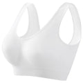 Women's Seamless Push-Up Bra Sports Bralette Non-wire Crop Top Solid Sexy Lingerie No-Pads Breathable Plus Size Tank Bra S-5XL