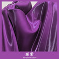 High Pants High Quality Liquid Reflective Crystal Satin Fabric By The Meter for Dress Pants Suits Coats Sewing Silky Designer Textile Plain