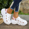 Women's Fashion Chunky Platform Sandals 2026 Summer Thick Sole EVA Clogs Garden Shoes for Women Outdoor Non Slip Beach Slippers
