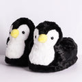Women Slipper Cute Penguin Winter Women Plush Slipper Heel Cover Shoes Soft Fur Indoor Comfortable Fluffy Shoes Home Cartoon Gift