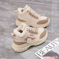 Women Shoes Xinguo Women High Top Winter Sneakers Fleece Lined Thick Platform Sole Lace Up Warm Outdoor Casual Snow Shoes basket femme
