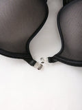 3/4 Cup Push Up Bra Sexy Party Bra Beautiful Back women's Underwear Black Front Button Lingerie MR3615